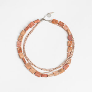 ogrlica koralj rodohrolit Dalia Katavić nakit