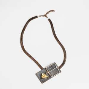 ogrlica hematit srebro mesing Dalia Katavić nakit