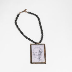 ogrlica vulkanska lava bakar Dalia Katavić nakit