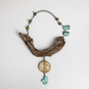 ogrlice tirkiz mesing drvo Dalia Katavić nakit