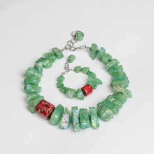 ogrlica anđeoski aura kvarc koralj Dalia Katavić