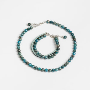 komplet apatit koža Dalia Katavić nakit