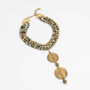 ogrlica tirgrovo oko mjed Dalia Katavuić nakit