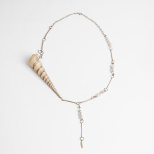 ogrlica riječni koralj biser školjka srebro Dalia Katavić nakit