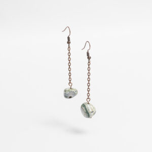 naušnice prehnit bakar Dalia Katavić nakit